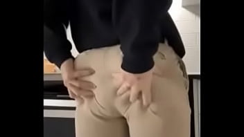 Preview 4 of Japan Father Rape - Probandome pantalones en el Shopping