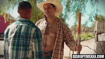 Preview 2 of Sandy Mallia Porn Film - Black and white cowboys sneak out for gay sex at conversion camp | Andrew Miller &amp_ Jimmy West