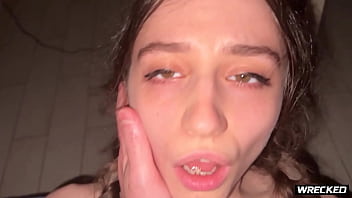 Preview 2 of Mom And Son Im Bathroom - Cute In The Streets Whore In The Sheets