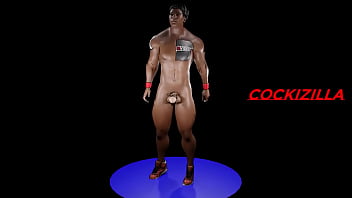 Preview 3 of Wwe Raw Ssxey Xxx Videos - D-BOY WARMING UP AND SHOWING OFF HIS TWISTED MONSTER DICK