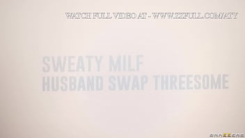 Preview 4 of Japani Girl Fast Time - Sweaty MILF Husband Swap Threesome.Dana DeArmond,  Cory Chase / Brazzers  / stream full from www.zzfull.com/aty