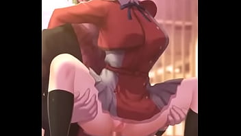 Preview 2 of Bf Videos Cox - anime student #5