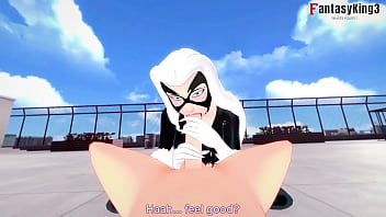 Preview 2 of Full Play - Black Cat (Felicia Hardy) POV | Spider-man | Free