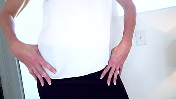 Preview 1 of Long Time Vedeos - SOFIE MARIE Skinny Sexy Big Tits MILF NO HANDS Big Cock Blowjob and Cum Swallow
