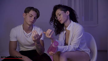 Preview 1 of Doted Porn Hd - Fisting Lesson for Russian teen Tommie Gold from Stacy Bloom.