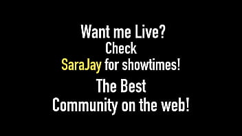 Preview 1 of Indian Design Sexx - VNA Porn Star Sara Jay Got A Sexy Pink Outfit And Her Fingers Know It!