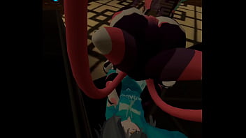Preview 1 of Jessica Carobor - aiva had to hold him down for the sexy shrimp dragon