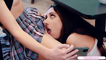 Preview 3 of Alia Bhay Xxx Video Hd - We got caught licking in a coffee shop