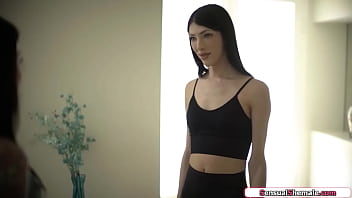 Preview 1 of Gy Teen3 - TS stepmom Ava Holt fucks stepdaughter