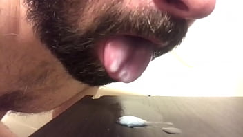 Preview 3 of Gynecologist Forced Patient - Just slurping up my cum. I wanted it so badly