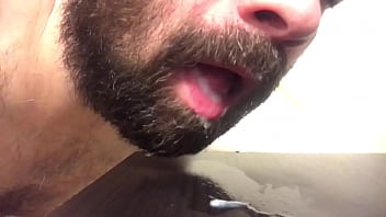 Preview 4 of Gynecologist Forced Patient - Just slurping up my cum. I wanted it so badly