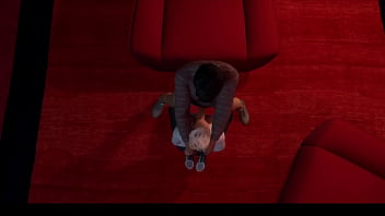 Preview 2 of Talia Tyler Painful Anal - Psychologist Britt gets her throat absolutely destroyed (animation)