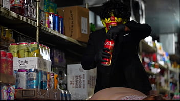 Preview 3 of Emo Teens Squirting Cummin Dildo - Horny BBW Gets Fucked At The Local 7- Eleven