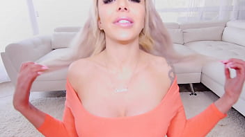 Preview 1 of Further And Son - NINA ELLE Huge Cock POV Blowjob All The Way Down Deepthroat Facefuck and Cum Swallow - WoW! A