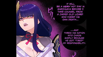 Preview 2 of Derkula Sex In Garden - Raiden and zhongli