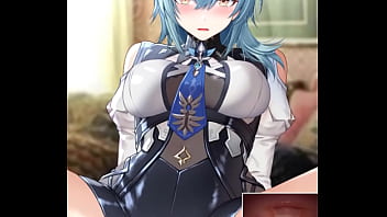 Preview 3 of Japanese Mom Cheating Father - Genshin impact Eula Hentai