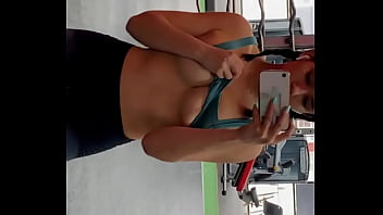 Preview 1 of Free Video Xxx Pinay - Boobs showing at the gym