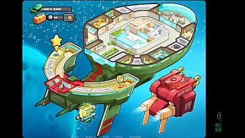 Preview 2 of Bab Iran - Space Rescue ep 20 - Pegando a Gordinha Safada na Sauna do spa