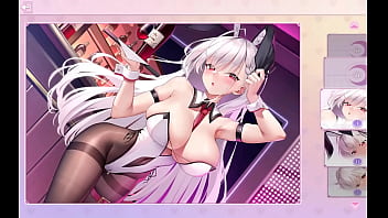 Preview 1 of Xxx Hot 14 Yer Video Sexy - Cute Honey Bunny Girl [ Hentai Game PornPlay ] Ep.3 back alley succubus titjob
