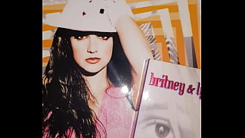 Preview 2 of A Teen On Bbc - Britney Spears Cumming BlackOut