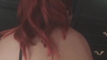 Preview 2 of Girls Mslice - Sex slave seduces me naked by touching her on the chair