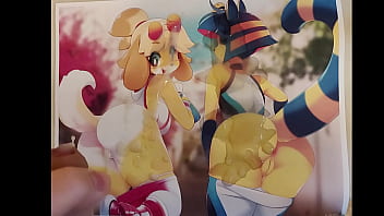 Preview 4 of Saniliwan Ka Bf - Zone Ankha furry tribute compilation
