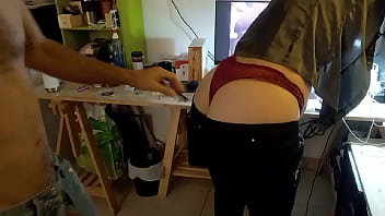 Preview 1 of Fastam Xnxxx Vedo - 1312 (Tec) 04 - Spandex Fuck,  Satin Tanga,  White MILF,  Doggystyle,  POV,  Deepthroat,  Ass to Mouth