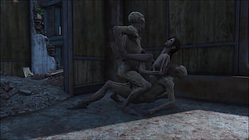 Preview 2 of Shemali Fuck Guy Milf - FO4 Ghoul Story