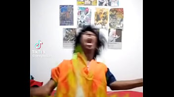 Preview 1 of Orfen Baby - Menino safadinho imitando o Goku