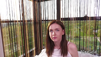 Preview 3 of How To Grow Dick - 18yo Beauty Agata Briz Weighing Only 40 Kilograms lets Stepdad Touch Him