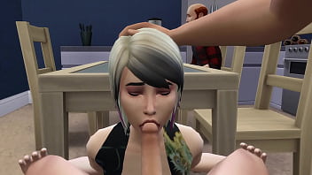 Preview 2 of 17go Sex - Strangers Humiliate Shy Wife in Front of Husband - Part 2 - DDSims