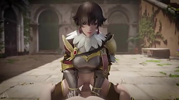 Preview 3 of 2 Gir 1boy - fiorayne (monster hunter) by initial a