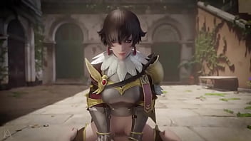 Preview 4 of 2 Gir 1boy - fiorayne (monster hunter) by initial a