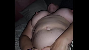 Preview 4 of Anal Training Hard - Big titties pregnant cumming hard with toys