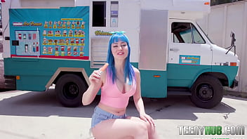 Preview 2 of Teacher School Girl Creampie - Ice Cream Time Jewelz Blu ,  Mike Mancini