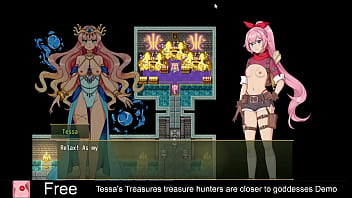 Preview 2 of Desi Girl Boy Sex India - Tessa&#039_s Treasures: treasure hunters are closer to goddesses Demo