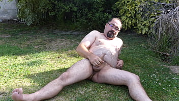 Preview 3 of Awek Payung Tetek - Wanking outside