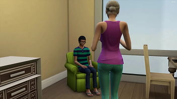 Preview 3 of Kolkata Sonagachi X Xx - HOT Blonde Stepmom takes her nerdy stepson virginity to help him have sex for the first time