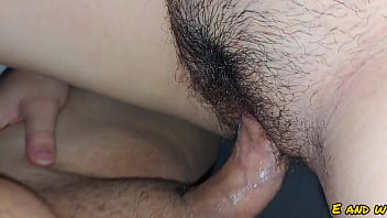 Preview 3 of Beautiful Arabian Video Ass - Jugando con Mi Hermanastra en La Silla - Creampie