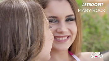 Preview 1 of Us Full Movie - Hot Babes Mary Rock &amp_ Mia Split Lesbian Fuck After Yoga - A GIRL KNOWS
