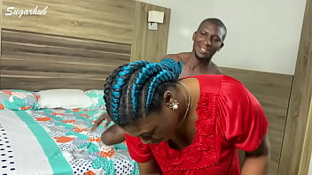 Preview 1 of Japan Main Sama Kuda Sex - SUGARHUB - Bbc African Ebony In Rush To Work But Her Husband Big Dick Ade Want More Fuck