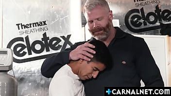 Preview 1 of Danny D Xnxx Hq - Watch as Twink Milo Miles gets his cute asshole penetrated by his co worker Cain Marko in every positions