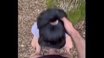 Preview 2 of Jasmine Jeaa And Brits Mllf - She sucks his cock hard until he takes out his thick cum