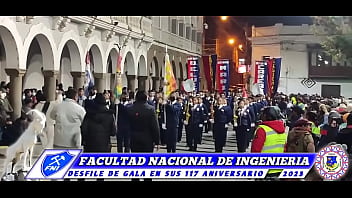 Preview 4 of Mon Movies - 117 ANIVERSARIO FACULTAD NACIONAL DE INGENIERIA - DESFILE DE GALA ,   3 de Julio Salud