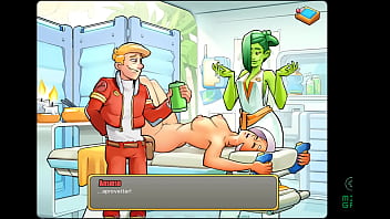 Preview 4 of Published Fucking Hard - Space Rescue ep 14 - Tenho que aprender oq essa Massagista faz nas Mulheres