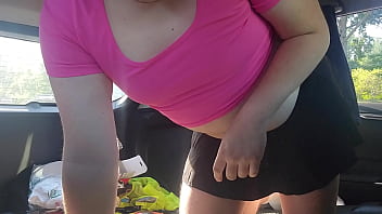 Preview 2 of Bobs And Milk - My first sissy outfit! How do I look?