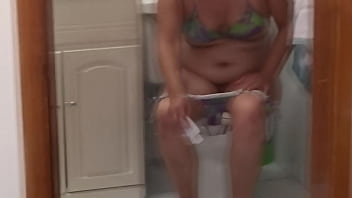 Preview 2 of Porn Downlod Chute - Compilation of pissing of a beautiful stepmother before and after having fucked
