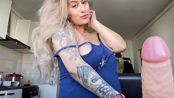 Preview 1 of Dare Dorm Videos - I love to suck my big sex toy