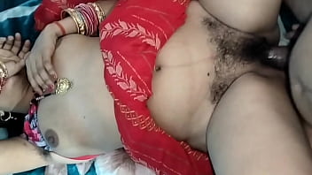 Preview 4 of Moti Sexy Movie - Indian beautyful bhabhi in Red Saree fuck xxx