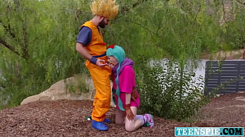 Preview 2 of Sex Shops Video - Jessie Saint Fuck Dragon Ball Cock